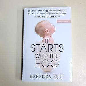 IT STARTS WITH THE EGG by Rebecca Fett New Book